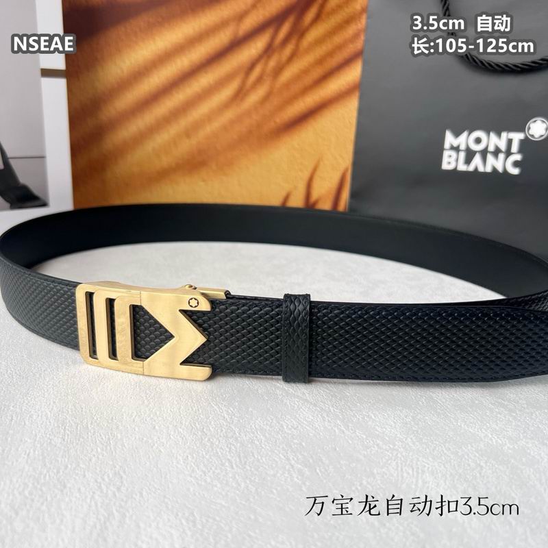 Montlanc belt 35mmX100-125cm 8L72